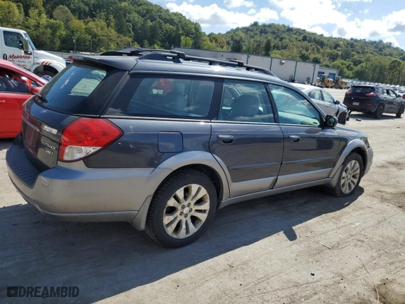 2008 Subaru Outback (Natl) Ltd with VIN 4S4BP62C887355186, listed as a Copart auction lot 69087954 with 162,648 mi miles and Salvage Title. Bid and sale history available at carsss.com. Image 3.