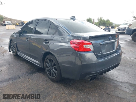 2021 Subaru WRX with VIN JF1VA1A69M9808396, listed as a IAAI auction lot 41576020 with 105,046 mi miles. Bid and sale history available at carsss.com. Image 3.