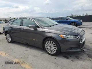2015 Ford Fusion SE Hybrid with VIN 3FA6P0LUXFR220930, listed as a Copart auction lot 58407235 with 179,682 mi miles and Salvage title. Bid and sale history available at DreamBid. Image 4.