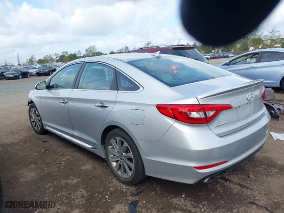 2016 Hyundai Sonata 2.4L Sport with VIN 5NPE34AF8GH430668, listed as a IAAI auction lot 41919880 with 66,176 mi miles. Bid and sale history available at carsss.com. Image 3.