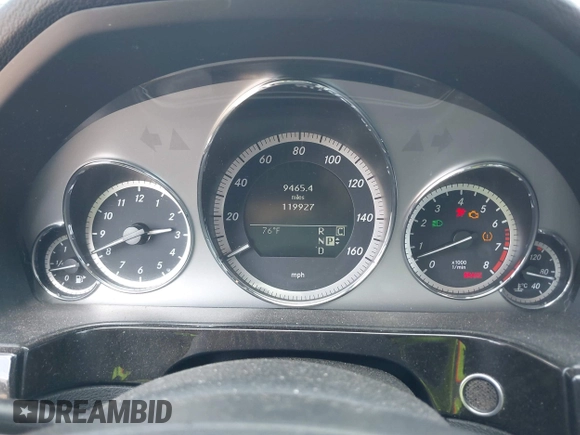 2010 Mercedes-Benz E 550 Luxury with VIN WDDHF7CB0AA100964, listed as a IAAI auction lot 41458942 with 119,927 mi miles and . Bid and sale history available at DreamBid. Image 7.