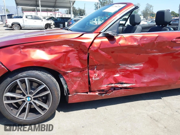 2018 BMW 2 Series 230i с VIN WBA2M7C52JVA97560, выставлен на аукционе IAAI как лот 42288220 с пробегом 40 218 миль миль и . История ставок и продаж доступна на DreamBid. Изображение 6.