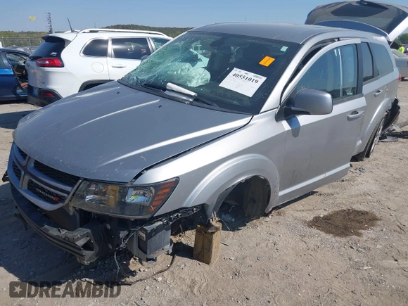 2019 Dodge Journey GT with VIN 3C4PDDEG6KT764702, listed as a IAAI auction lot 40551019 with 81,392 mi miles and . Bid and sale history available at carsss.com. Image 18.