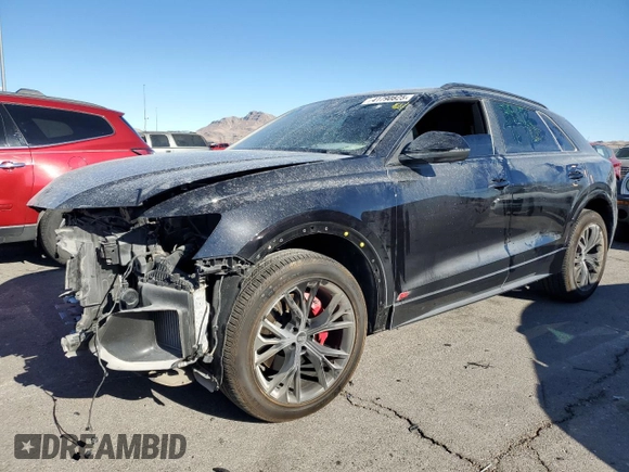 2021 Audi Q8 Premium with VIN WA1AVAF15MD021091, listed as a Copart auction lot 41790825 with 41,330 mi miles and Salvage Title. Bid and sale history available at carsss.com. Image 1.