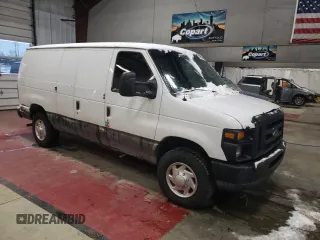 2010 Ford Econoline Cargo Commercial with VIN 1FTNE2EW8ADA72008, listed as a Copart auction lot 44383155 with Not provided miles and Clean title. Bid and sale history available at DreamBid. Image 4.