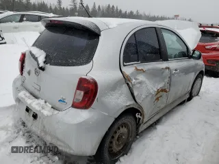 2015 Nissan Micra S z VIN 3N1CK3CPXFL205695, wystawiony jako Copart lot #45932665 z przebiegiem 67 481 mil mil oraz Szkody całkowita. Historia ofert i sprzedaży dostępna na DreamBid. Obrazek 3.
