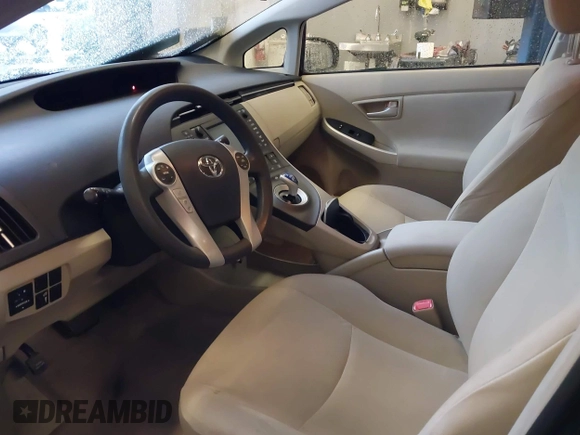 2011 Toyota Prius I with VIN JTDKN3DU0B0252634, listed as a IAAI auction lot 41769304 with 156,182 mi miles. Bid and sale history available at carsss.com. Image 5.