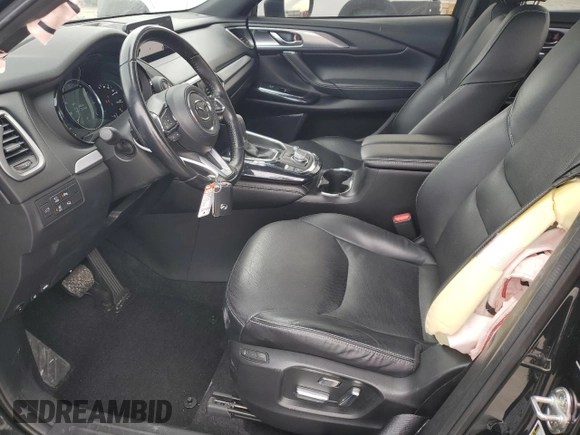 2021 Mazda CX-9 Grand Touring with VIN JM3TCBDY3M0539984, listed as a Copart auction lot 46810205 with 30,251 mi miles and Salvage Title. Bid and sale history available at carsss.com. Image 7.
