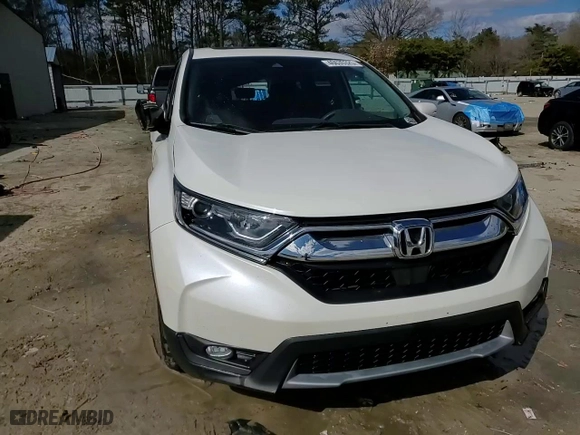 2018 Honda CR-V EX with VIN 2HKRW2H58JH637787, listed as a Copart auction lot 46635325 with 55,747 mi miles and Salvage Title. Bid and sale history available at carsss.com. Image 14.