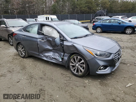2018 Hyundai Accent Limited with VIN 3KPC34A36JE034117, listed as a Copart auction lot 79517803 with 118,075 mi miles and Salvage Title. Bid and sale history available at carsss.com. Image 4.