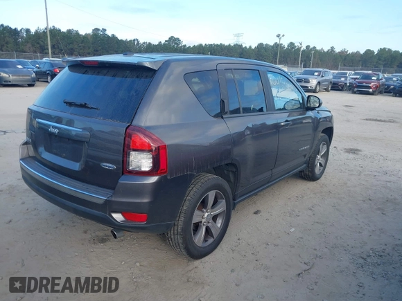 2017 Jeep Compass Latitude with VIN 1C4NJDEB6HD137257, listed as a IAAI auction lot 40720719 with 88,701 mi miles and . Bid and sale history available at DreamBid. Image 4.