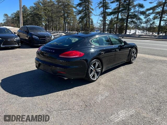 2014 Porsche Panamera z VIN WP0AA2A71EL010339, wystawiony jako Copart lot #53249195 z przebiegiem 94 880 mil mil oraz Czysty tytuł • Clean title. Historia ofert i sprzedaży dostępna na DreamBid. Obrazek 4.