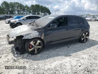 2017 Volkswagen Golf GTI S with VIN 3VW447AU3HM019809, listed as a Copart auction lot 67392194 with Not Provided miles and Salvage Title. Bid and sale history available at carsss.com. Image 1.