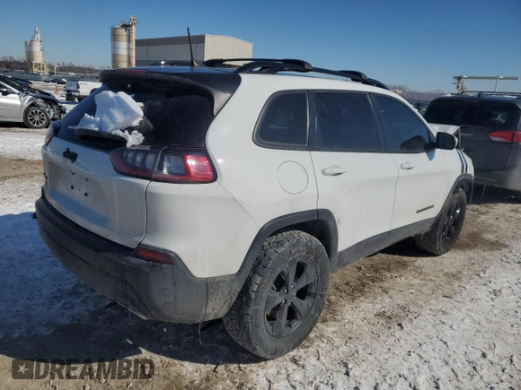 2020 Jeep Cherokee Altitude with VIN 1C4PJMLX9LD511845, listed as a Copart auction lot 46396405 with 122,338 mi miles and Salvage Title. Bid and sale history available at DreamBid. Image 3.