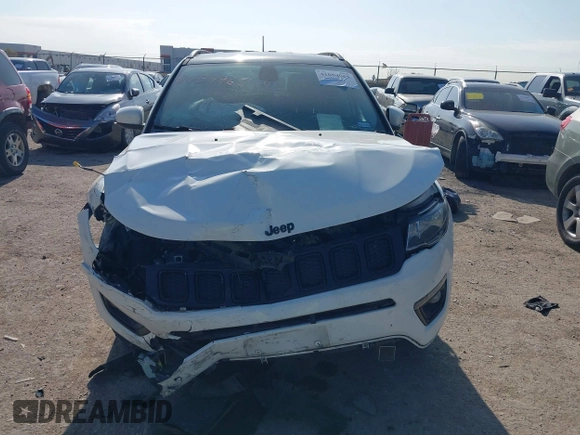 2019 Jeep Compass Altitude z VIN 3C4NJCBB2KT832402, wystawiony jako IAAI lot #41054965 z przebiegiem 84 804 mil mil oraz . Historia ofert i sprzedaży dostępna na DreamBid. Obrazek 12.