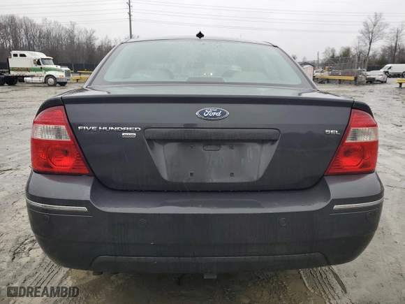 2007 Ford Five Hundred SEL with VIN 1FAHP27127G140891, listed as a Copart auction lot 43459305 with 182,264 mi miles and Salvage Title. Bid and sale history available at carsss.com. Image 6.