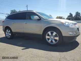 2012 Chevrolet Traverse LTZ with VIN 1GNKVLED6CJ153270, listed as a Copart auction lot 53430065 with 144,076 mi miles and Salvage Title. Bid and sale history available at carsss.com. Image 4.