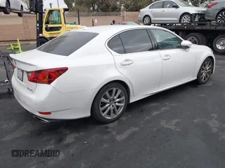 2014 Lexus GS 350 with VIN JTHBE1BL7E5030533, listed as a IAAI auction lot 42034624 with 189,027 mi miles. Bid and sale history available at carsss.com. Image 4.