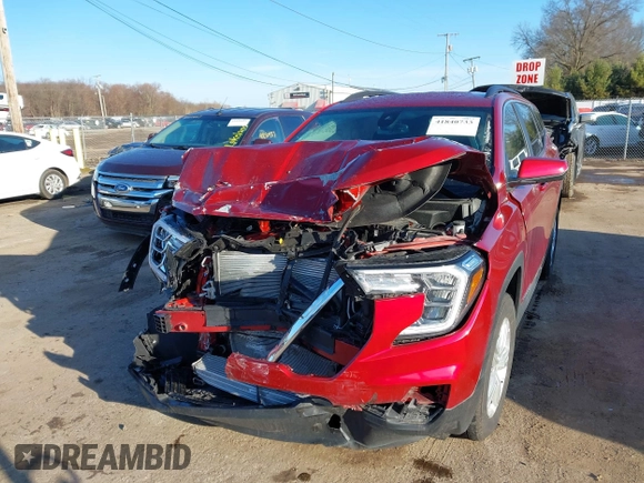 2024 GMC Terrain SLE with VIN 3GKALTEG7RL280250, listed as a IAAI auction lot 41840733 with 11,022 mi miles and . Bid and sale history available at carsss.com. Image 18.