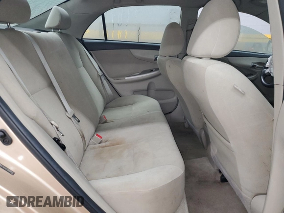 2011 Toyota Corolla L with VIN 2T1BU4EE2BC691212, listed as a Copart auction lot 51336855 with 0 mi miles and Salvage Title. Bid and sale history available at carsss.com. Image 10.