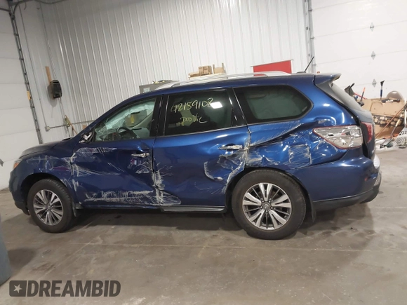 2018 Nissan Pathfinder SL with VIN 5N1DR2MM0JC678517, listed as a IAAI auction lot 42159108 with 93,617 mi miles and . Bid and sale history available at DreamBid. Image 14.