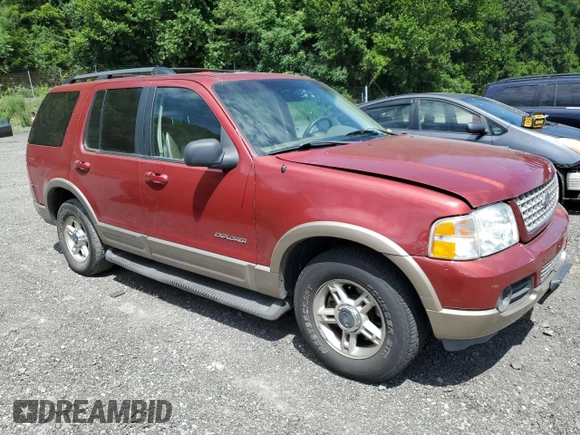 2002 Ford Explorer Eddie Bauer с VIN 1FMDU74EX2ZB02307, выставлен на аукционе Copart как лот 64979625 с пробегом Не указан миль и Чистый • Clean title. История ставок и продаж доступна на DreamBid. Изображение 4.