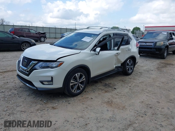 2019 Nissan Rogue SV with VIN JN8AT2MT6KW258099, listed as a IAAI auction lot 41951643 with 38,782 mi miles. Bid and sale history available at carsss.com. Image 2.