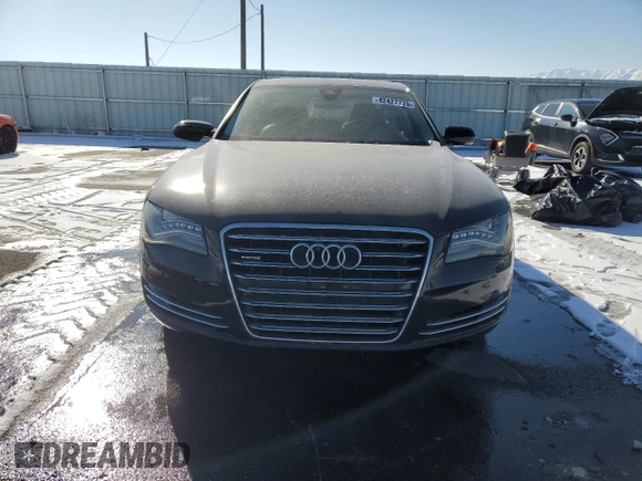 2013 Audi A8 3.0L z VIN WAUAGAFD8DN000642, wystawiony jako Copart lot #42427725 z przebiegiem 92 375 mil mil oraz Szkoda całkowita • Salvage title. Historia ofert i sprzedaży dostępna na DreamBid. Obrazek 5.