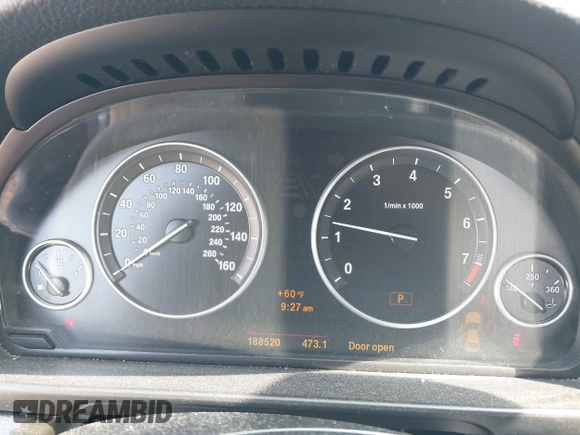 2011 BMW 5 Series 535i with VIN WBAFR7C50BC600838, listed as a IAAI auction lot 41981329 with 188,520 mi miles and . Bid and sale history available at carsss.com. Image 7.