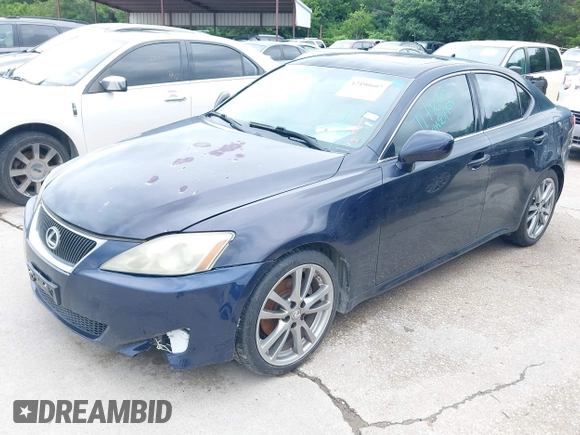 2008 Lexus IS 250 with VIN JTHBK262782065773, listed as a IAAI auction lot 42490607 with 163,084 mi miles and . Bid and sale history available at DreamBid. Image 2.