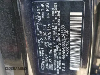 2018 Genesis G80 Sport с VIN KMHGN4JB3JU243539, выставлен на аукционе Copart как лот 43653695 с пробегом 81 008 миль миль и Списание • Salvage title. История ставок и продаж доступна на DreamBid. Изображение 14.