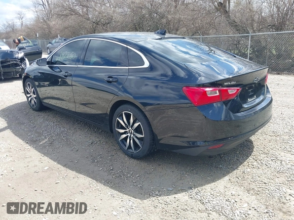 2017 Chevrolet Malibu LT with VIN 1G1ZE5ST0HF166369, listed as a IAAI auction lot 41887260 with 128,795 mi miles and . Bid and sale history available at DreamBid. Image 3.