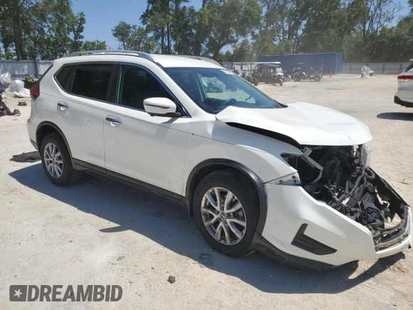 2017 Nissan Rogue SV with VIN 5N1AT2MT1HC861575, listed as a Copart auction lot 53804405 with 150,024 mi miles and Salvage Title. Bid and sale history available at carsss.com. Image 4.