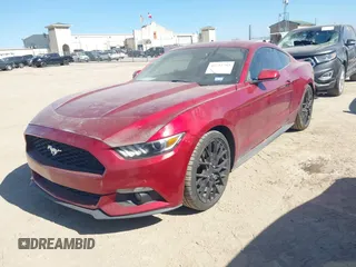 2015 Ford Mustang EcoBoost with VIN 1FA6P8THXF5375532, listed as a IAAI auction lot 41751755 with 138,096 mi miles and . Bid and sale history available at carsss.com. Image 17.