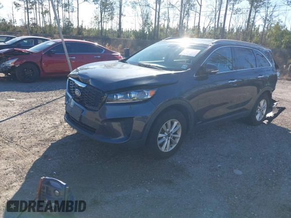 2019 Kia Sorento LX with VIN 5XYPGDA3XKG436510, listed as a IAAI auction lot 41010237 with 123,368 mi miles and . Bid and sale history available at carsss.com. Image 17.