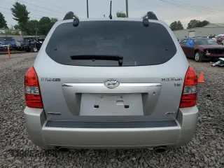 2006 Hyundai Tucson GLS with VIN KM8JN72D96U357608, listed as a Copart auction lot 65163644 with 100,299 mi miles and Salvage Title. Bid and sale history available at carsss.com. Image 6.