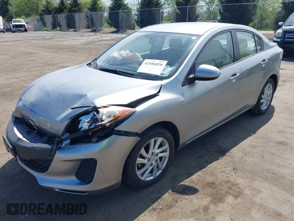 2012 Mazda 3 i Touring with VIN JM1BL1V85C1623374, listed as a IAAI auction lot 42106820 with 117,262 mi miles and . Bid and sale history available at carsss.com. Image 17.
