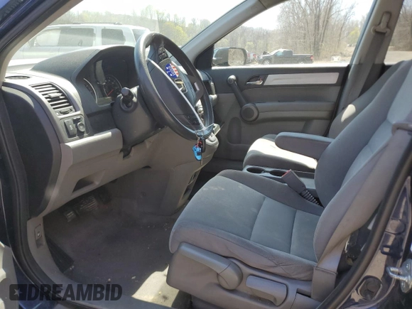 2010 Honda CR-V EX with VIN 5J6RE4H54AL016082, listed as a Copart auction lot 53850455 with 124,247 mi miles and Salvage Title. Bid and sale history available at carsss.com. Image 7.