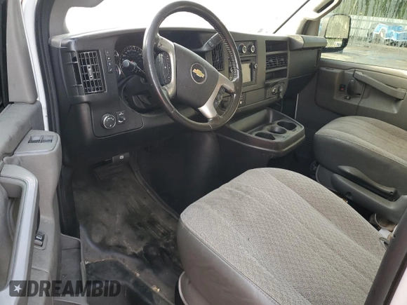 2017 Chevrolet Express Cargo with VIN 1GCWGAFF9H1352846, listed as a Copart auction lot 51229595 with 293,721 mi miles and Salvage Title. Bid and sale history available at DreamBid. Image 8.