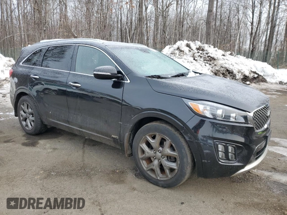 2016 Kia Sorento SXL z VIN 5XYPKDA15GG038139, wystawiony jako Copart lot #44463035 z przebiegiem 111 486 mil mil oraz Szkoda całkowita • Salvage title. Historia ofert i sprzedaży dostępna na DreamBid. Obrazek 4.