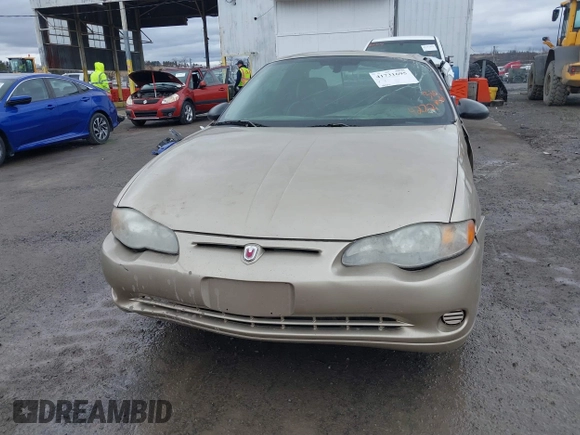 2005 Chevrolet Monte Carlo LS with VIN 2G1WW12E559244272, listed as a IAAI auction lot 41731695 with 144,831 mi miles. Bid and sale history available at carsss.com. Image 6.
