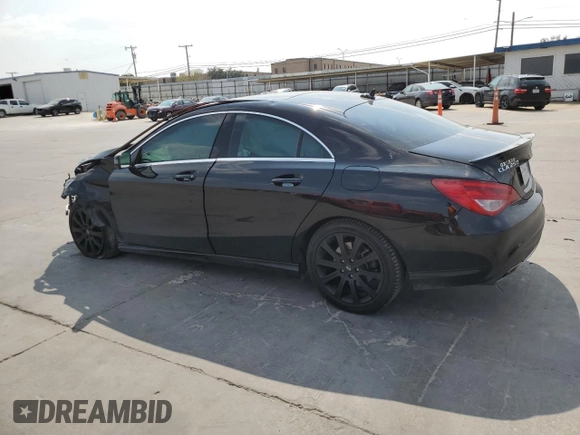 2018 Mercedes-Benz CLA 250 with VIN WDDSJ4EB4JN596540, listed as a Copart auction lot 66037943 with 97,530 mi miles and . Bid and sale history available at DreamBid. Image 2.