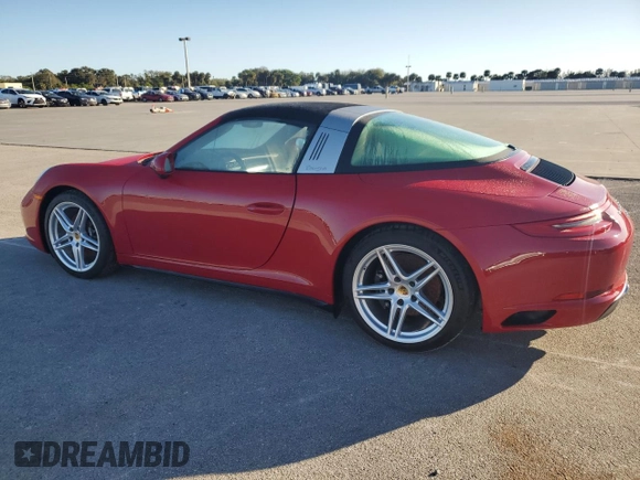 2017 Porsche 911 4 with VIN WP0BA2A99HS132236, listed as a Copart auction lot 79146274 with 0 mi miles and Non Repairable. Bid and sale history available at carsss.com. Image 2.