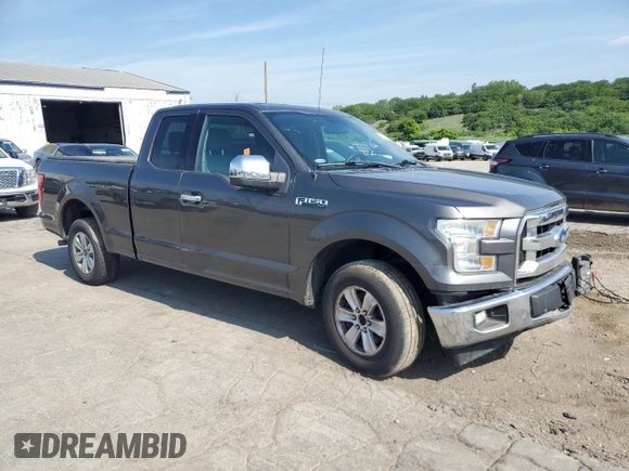 2017 Ford F-150 XL with VIN 1FTEX1C81HKC58908, listed as a Copart auction lot 64147995 with 249,282 mi miles and Clean title. Bid and sale history available at DreamBid. Image 4.