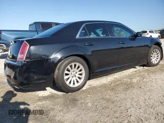 2014 Chrysler 300 with VIN 2C3CCAAGXEH203684, listed as a Copart auction lot 52162085 with 224,928 mi miles and Salvage Title. Bid and sale history available at carsss.com. Image 3.