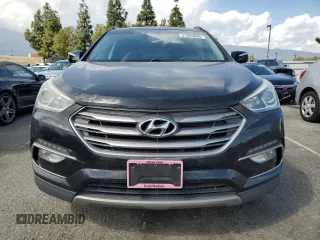 2017 Hyundai Santa Fe Sport 2.0T with VIN 5NMZU4LA9HH039205, listed as a Copart auction lot 51865695 with 176,842 mi miles and Clean Title. Bid and sale history available at carsss.com. Image 5.