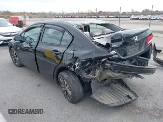 2015 Honda Civic EX z VIN 19XFB2F80FE025767, wystawiony jako IAAI lot #41461783 z przebiegiem Nie podano mil oraz . Historia ofert i sprzedaży dostępna na DreamBid. Obrazek 6.