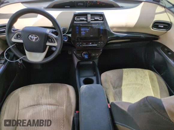 2017 Toyota Prius Two with VIN JTDKBRFU8H3046932, listed as a Copart auction lot 60552315 with 111,938 mi miles and Salvage title. Bid and sale history available at DreamBid. Image 8.