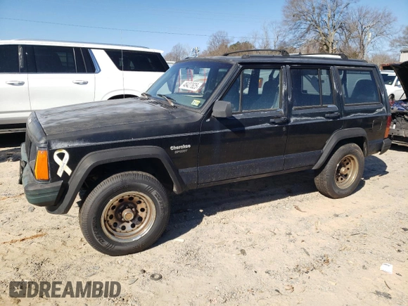 1996 Jeep Cherokee Sport with VIN 1J4FJ68S1TL317265, listed as a Copart auction lot 46427625 with 265,554 mi miles and Clean Title. Bid and sale history available at carsss.com. Image 1.