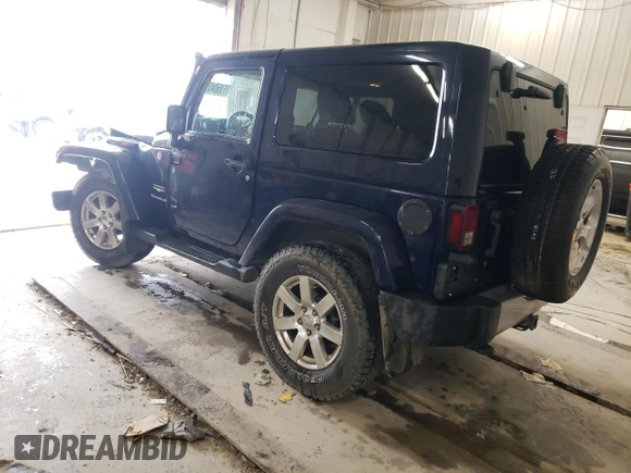 2013 Jeep Wrangler Sahara z VIN 1C4AJWBG4DL504800, wystawiony jako Copart lot #60504575 z przebiegiem 166 687 mil mil oraz Szkoda całkowita • Salvage title. Historia ofert i sprzedaży dostępna na DreamBid. Obrazek 2.